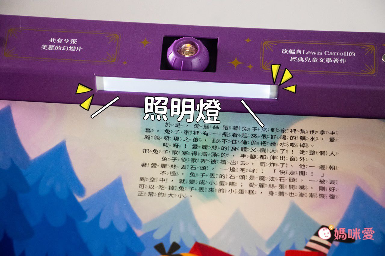 睡前的視覺饗宴【禾流文創】晚安故事投影新書