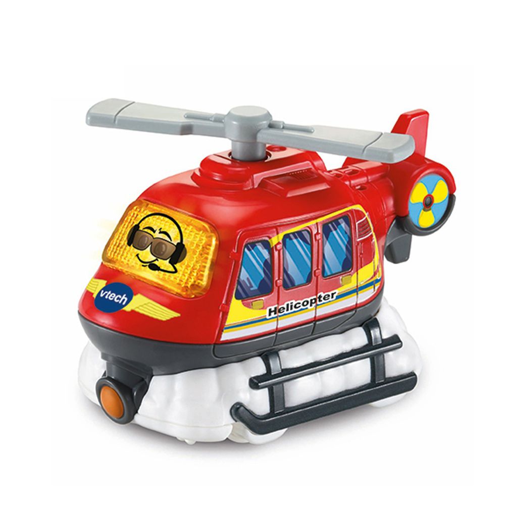 聲光城市嘟嘟車-救援直升機