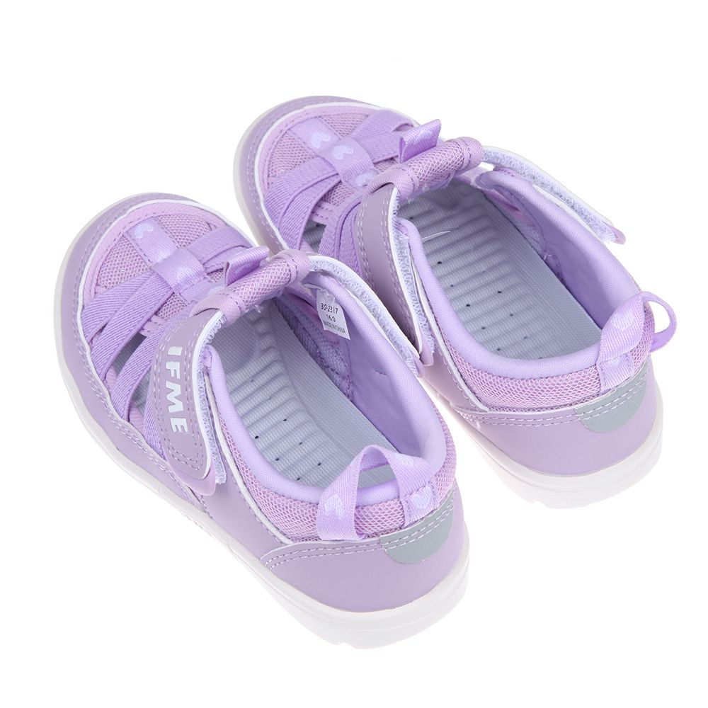 日本IFME - 元氣淺紫兒童機能水涼鞋-紫色