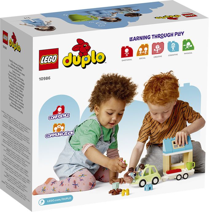 樂高 LEGO - 樂高積木 LEGO《 LT10986 》Duplo 得寶系列 - 數字列車－行動住家