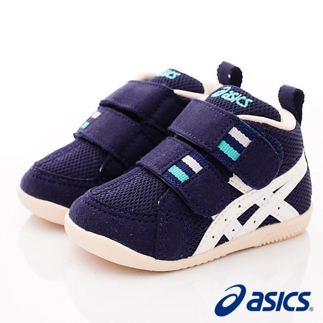asics 亞瑟士 - SUKUSUKU護踝高支撐學步鞋款(寶寶段)-深藍