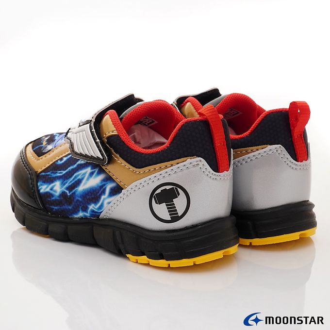 Moonstar日本月星 - 雷神聯名機能童鞋-MV0161銀(中小童)-機能運動鞋-銀