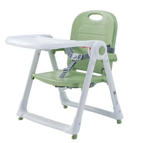 美國 ZOE - 可攜式折疊兒童餐椅-抹茶綠