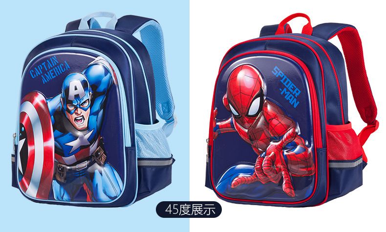 3D立體輕量書包-卡通人物蜘蛛人 (建議90~120cm)-28x18x37cm