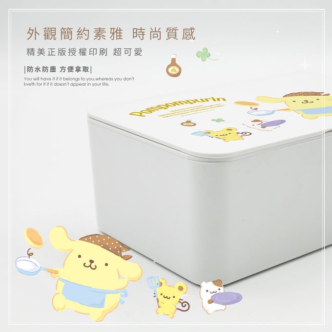 收納王妃 - Sanrio三麗鷗【大耳狗雪花】 面紙盒 濕紙巾盒 口罩盒 置物盒