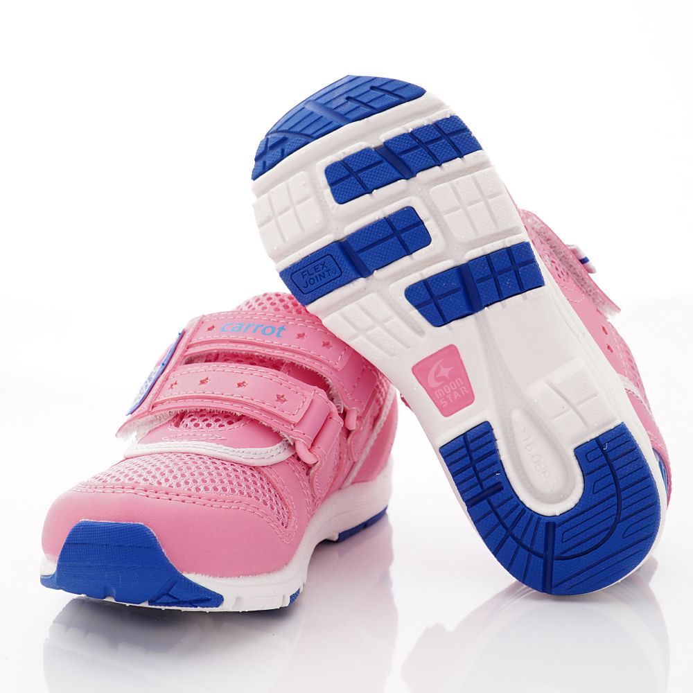 Moonstar日本月星 - 玩耍系列速乾鞋款(中小童段)-桃粉