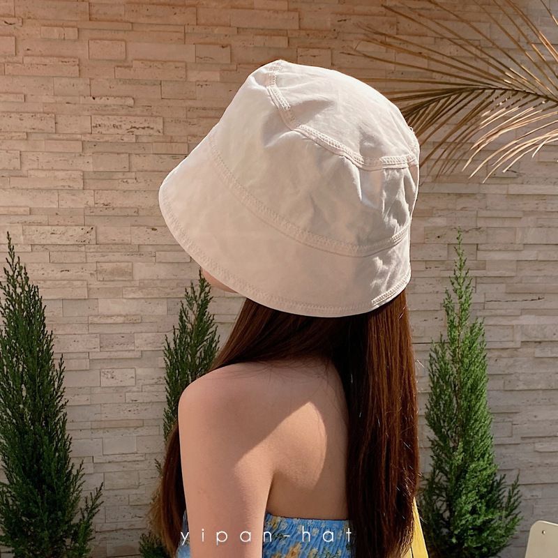 百搭防曬漁夫帽/遮陽帽-粉色 (適合頭圍56-58cm)