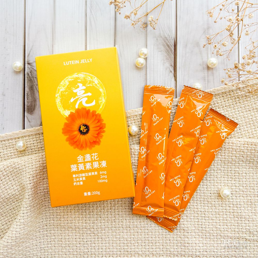 金盞花葉黃素果凍(200g)_3盒組