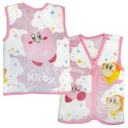 akachan honpo - 迷你防踢被-星之卡比 (70~80cm)