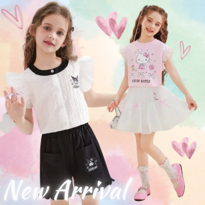 ✨人氣卡通聯名童裝✨一組兩件！解鎖1+1>2的超值穿搭哲學 ！