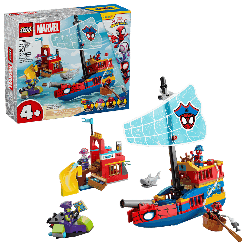 LEGO 11208 蜘蛛小隊海盜船 Team Spidey Pirate Ship