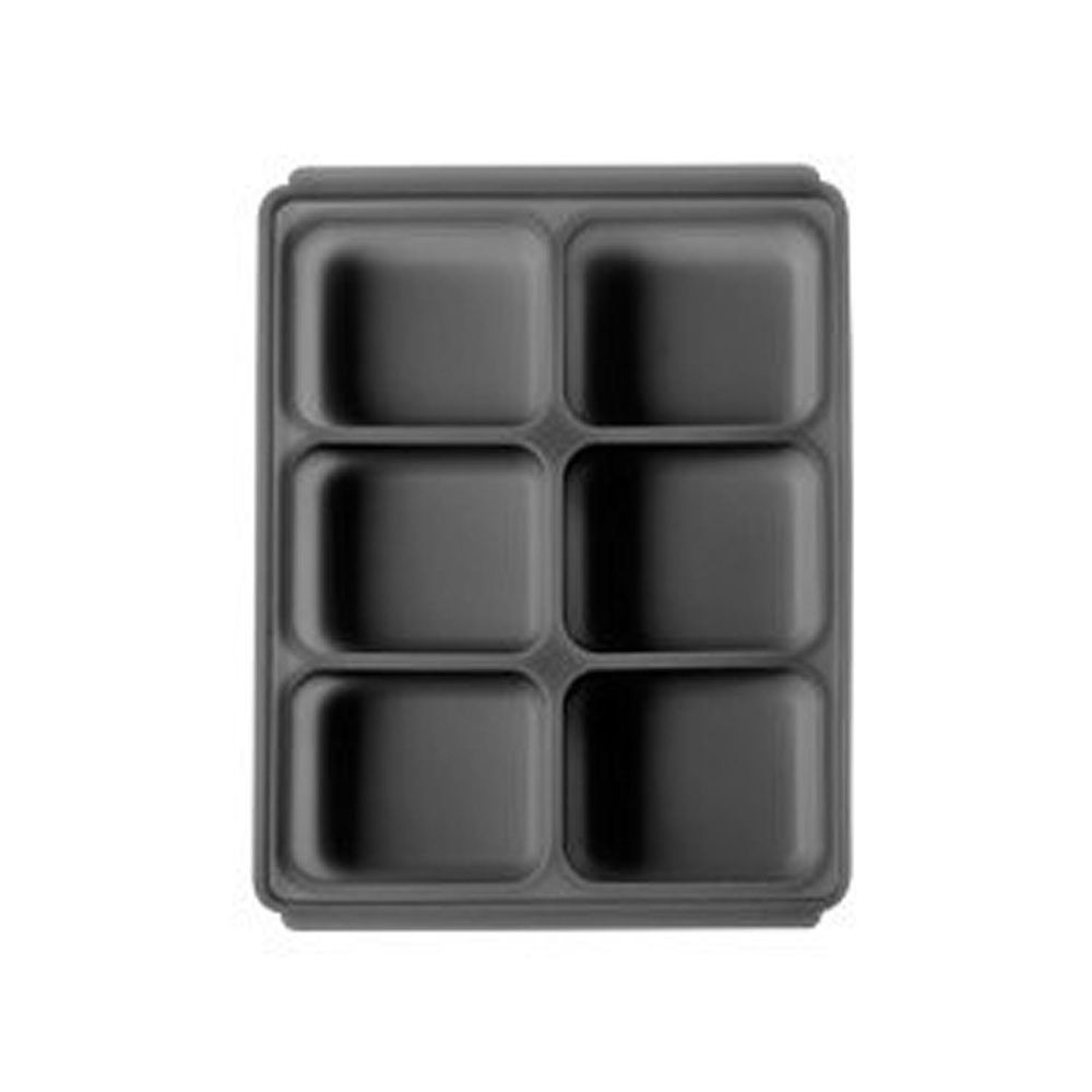 TGM - 白金矽膠副食品冷凍儲存分裝盒 (L - 灰色)