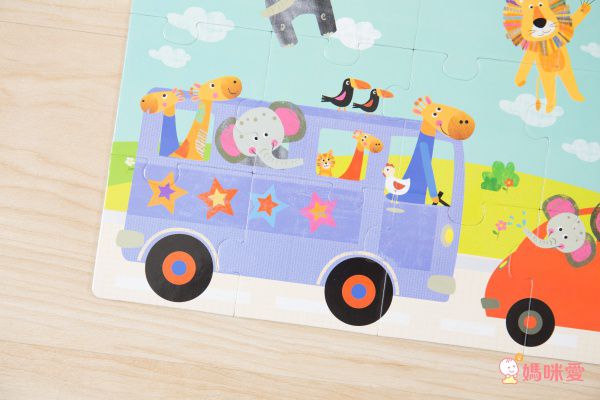 西班牙 APLI - 歡樂出遊拼圖-24片