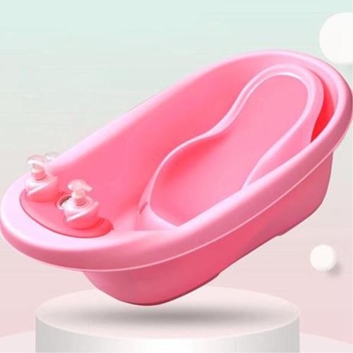 Babyhood - 多功能浴盆 含溫度計-粉色