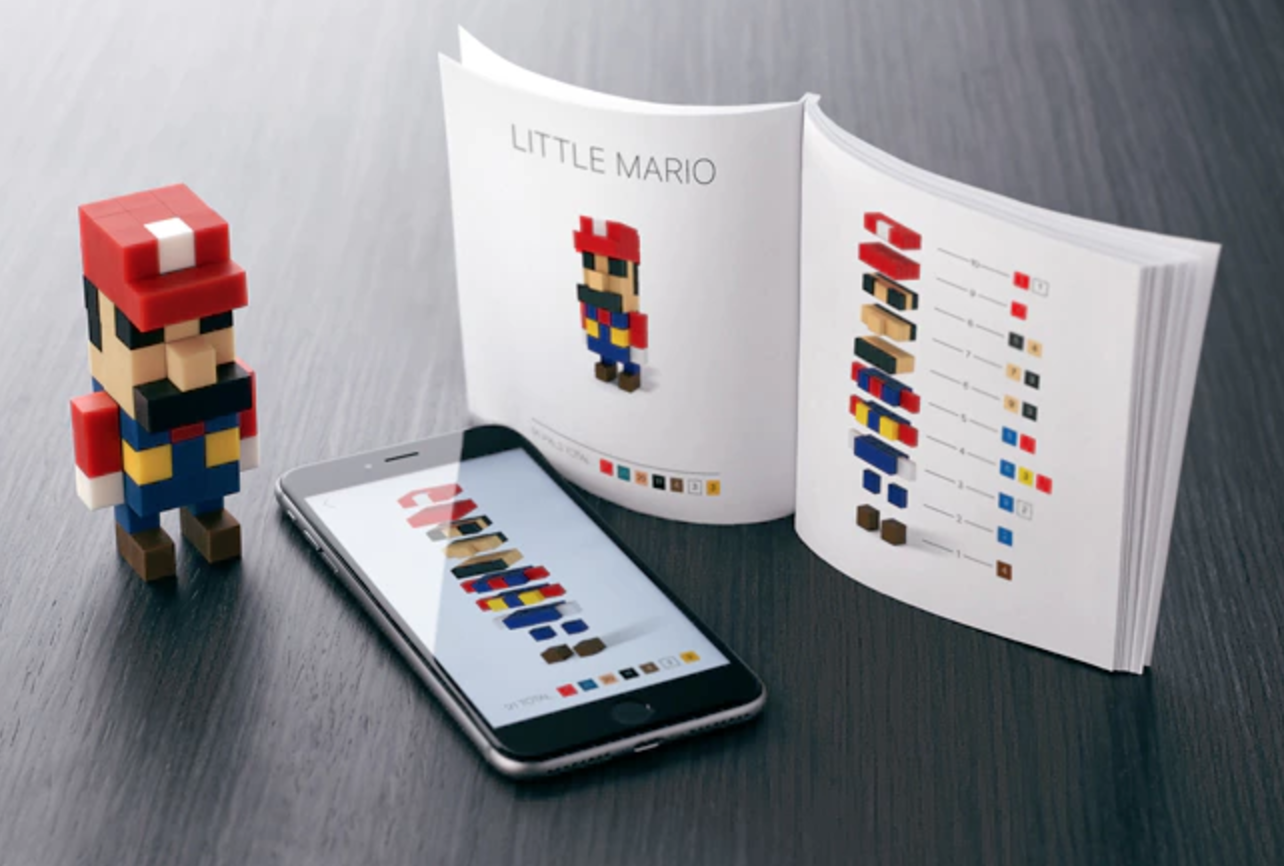 隨手創造像素藝術【Pixio】磁性方塊積木