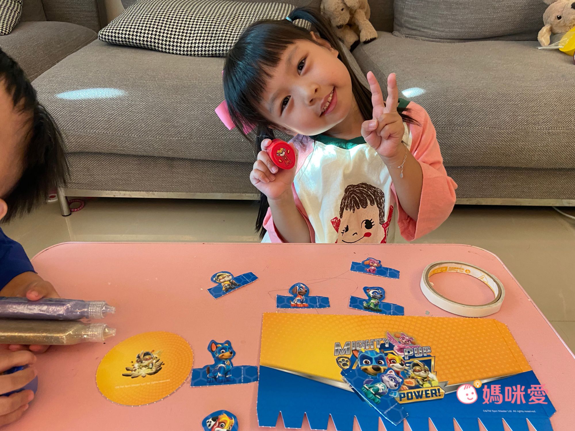 汪汪隊立大功 - 聖誕倒數降臨曆-經典版-手指偶款-贈聖誕系列紋身貼紙*1張