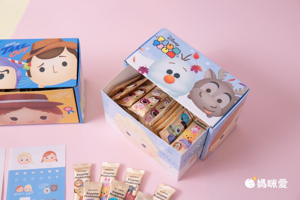 WEIDER 美國威德 - 益口酵益生菌(玩具總動員款)-60包/盒*1