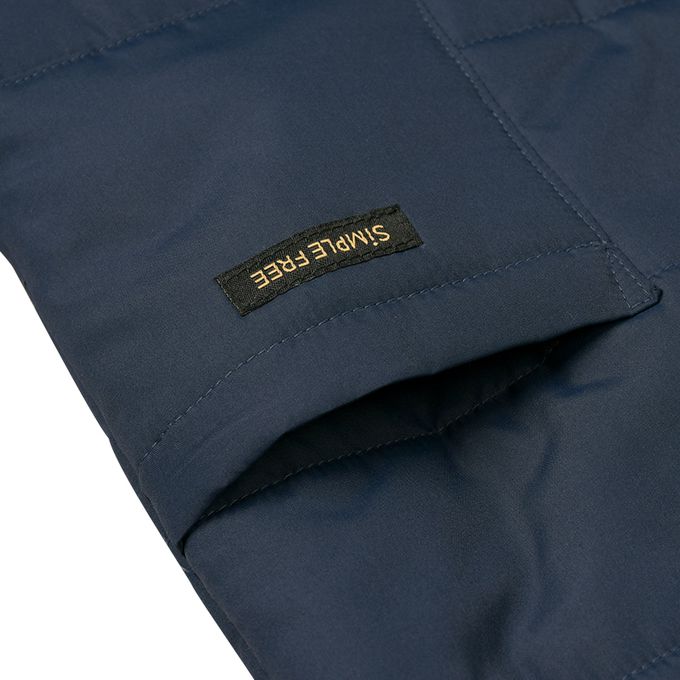 akachan honpo - 鋪棉背心-深藍色