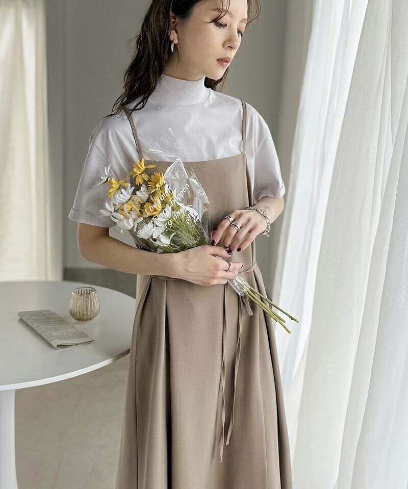 日本 Classical Elf - 知性立領柔軟五分袖上衣-淺灰