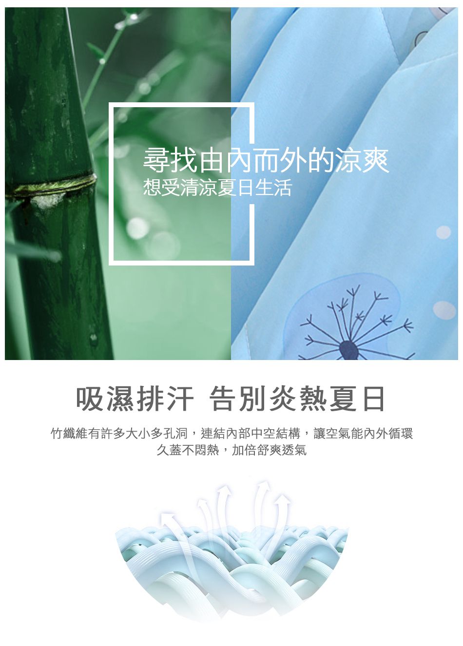 夏季新款上架！【MIGRATORY】竹纖維涼感抑菌可水洗涼被