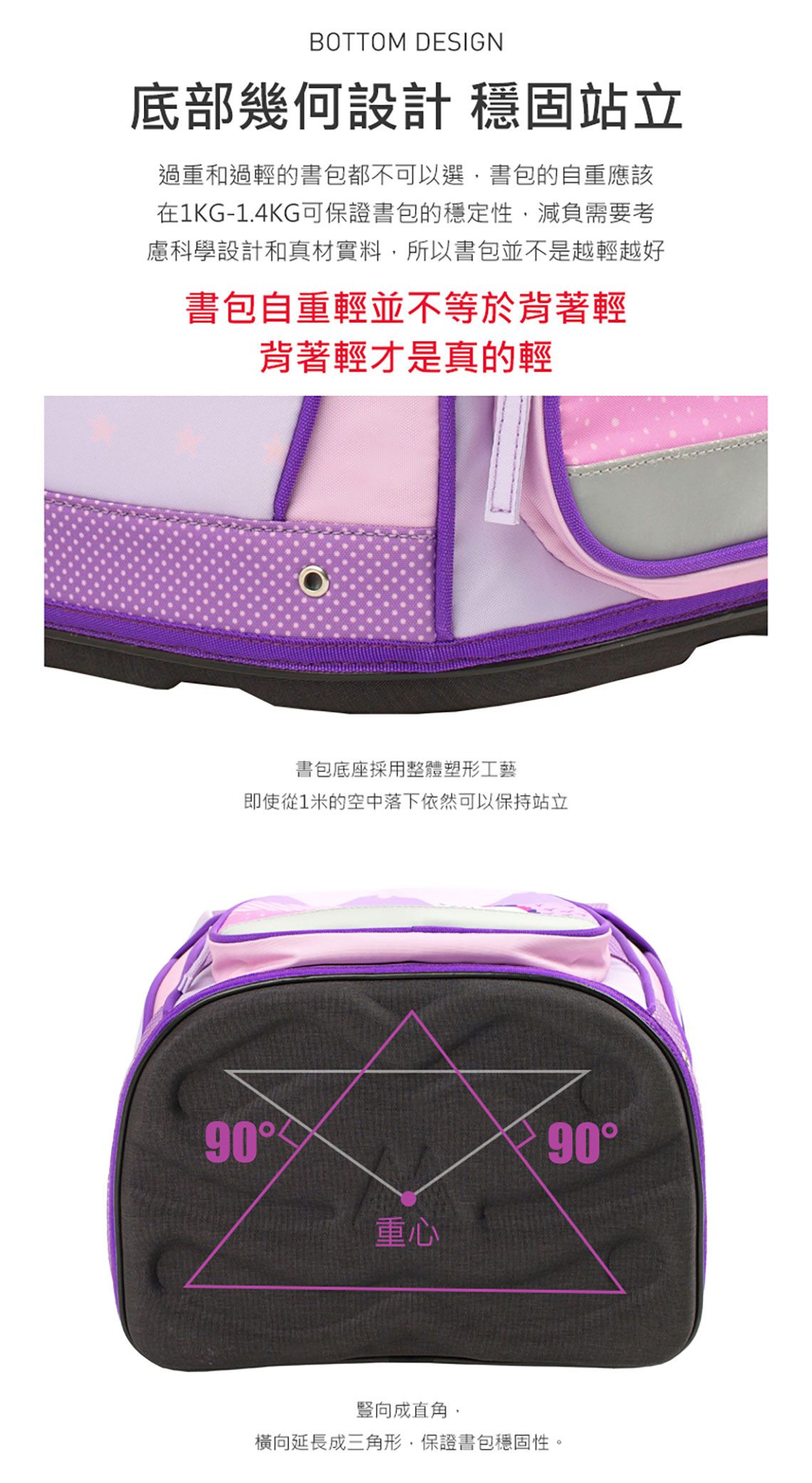 MATERNS 瑪汀斯 - 書包-寶藏地圖 (可調節1-6年級適用)