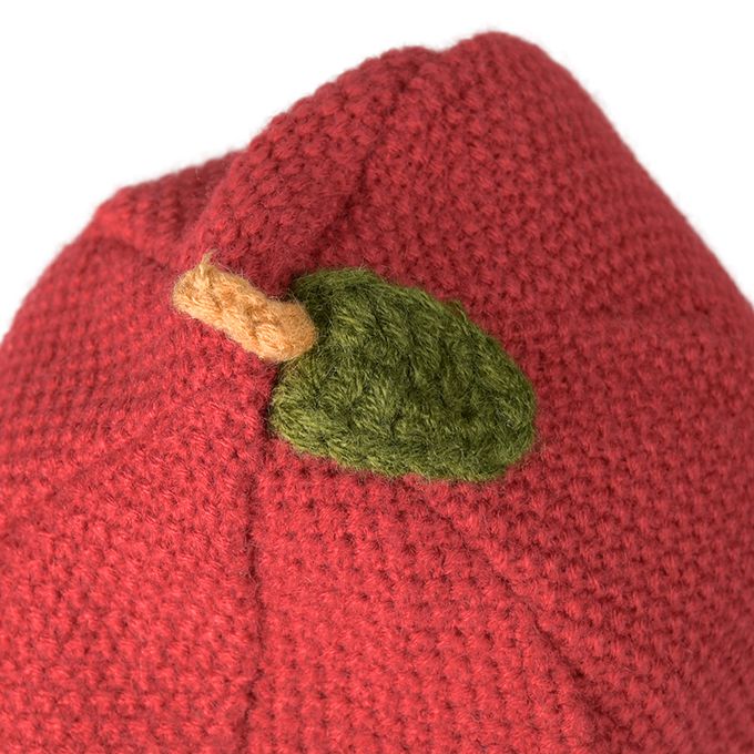 akachan honpo - 冬季針織帽-水果-紅色