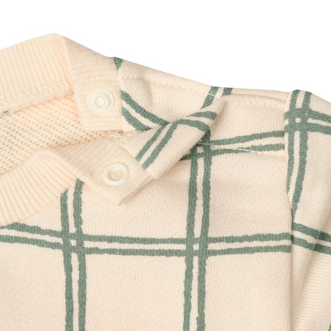 akachan honpo - 長袖休閒上衣-圖案-象牙白色