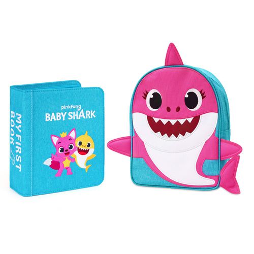 My First Book - 蒙特梭利布書-特別冊【BABY SHARK篇】-Mommy Shark粉-2y+