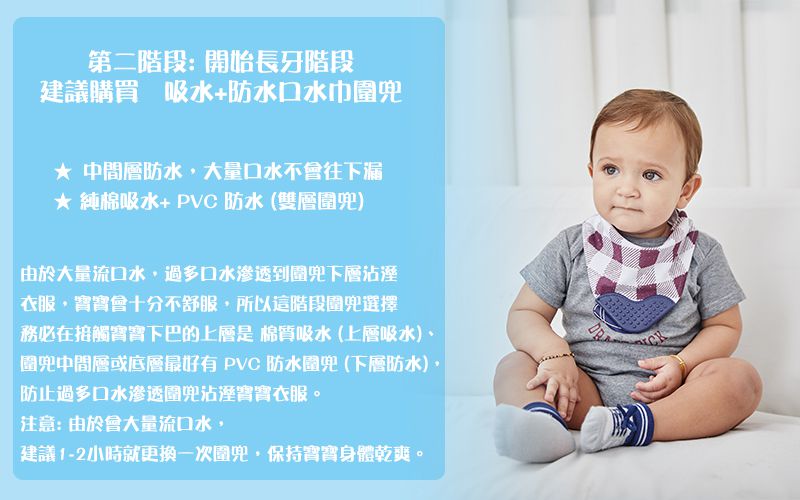 美國 Luvable Friends - 甜蜜寶貝嬰幼兒雙層吸水口水巾圍兜3入組-桃色杯子蛋糕