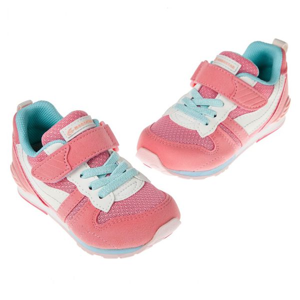 Moonstar日本月星 - Moonstar日本玫瑰粉色兒童機能運動鞋