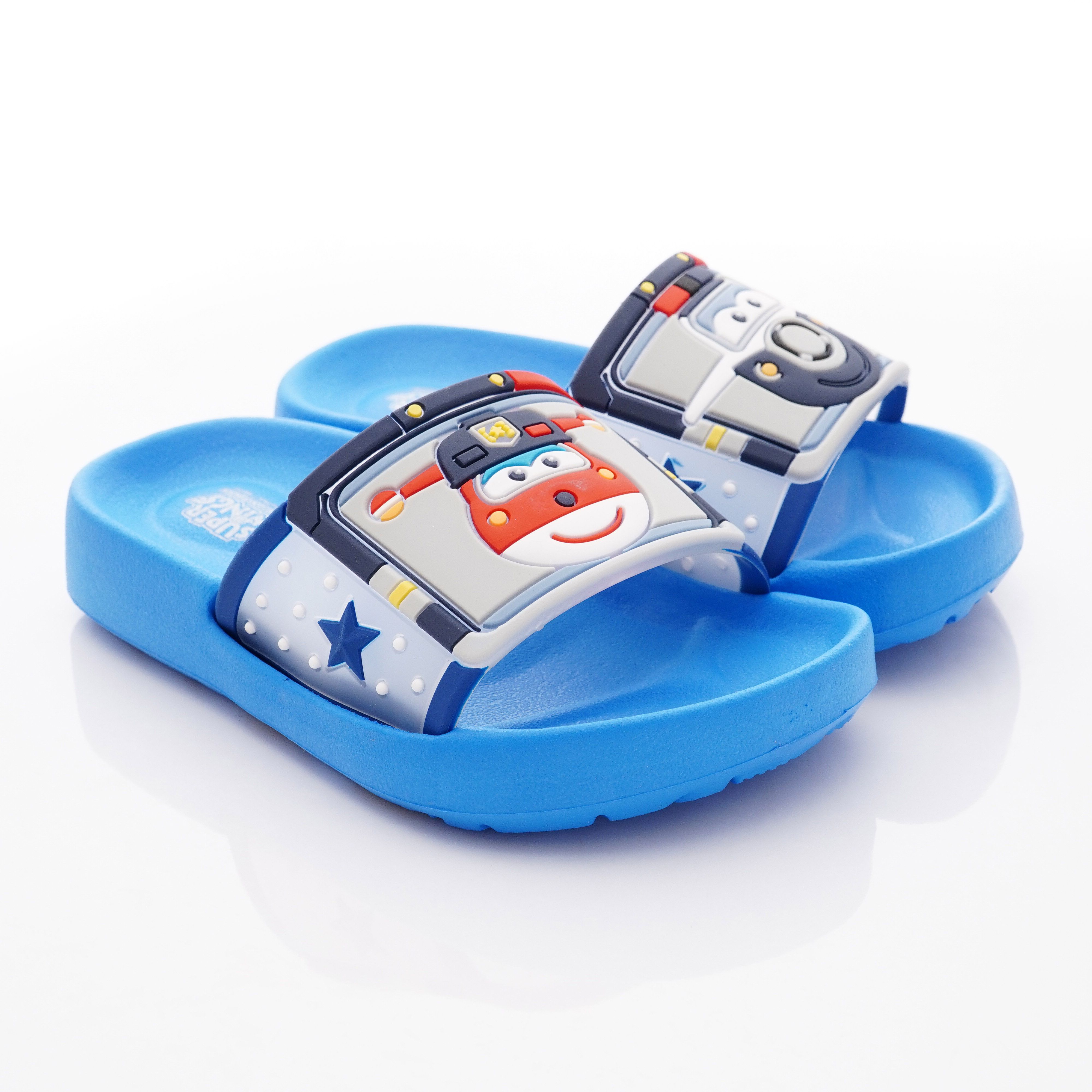 Super Wings - 超輕量休閒涼鞋/拖鞋(中小童段)-藍-S204707藍