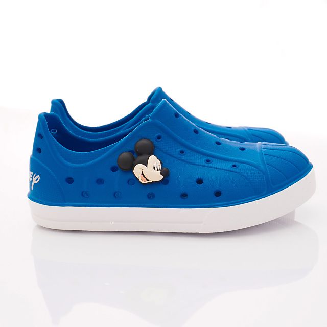 迪士尼 - 卡通童鞋-米奇洞洞輕便鞋(中小童段)-藍
