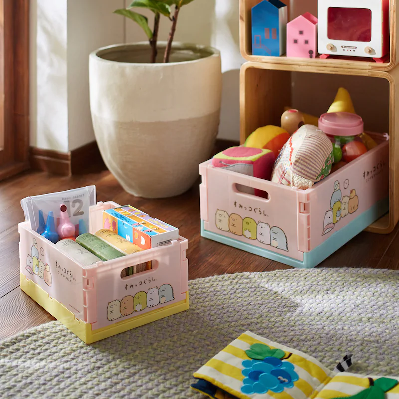 日本千趣會 - 角落生物 折疊式收納籃