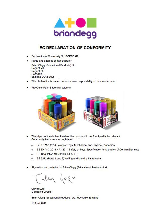 英國專業美術品牌【Little Brian】可水洗水彩棒