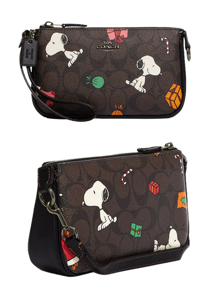 COACH - 聯名防刮PVC肩背包 (Snoopy)