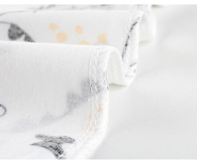 短袖棉T-塗鴉QQ恐龍-白色