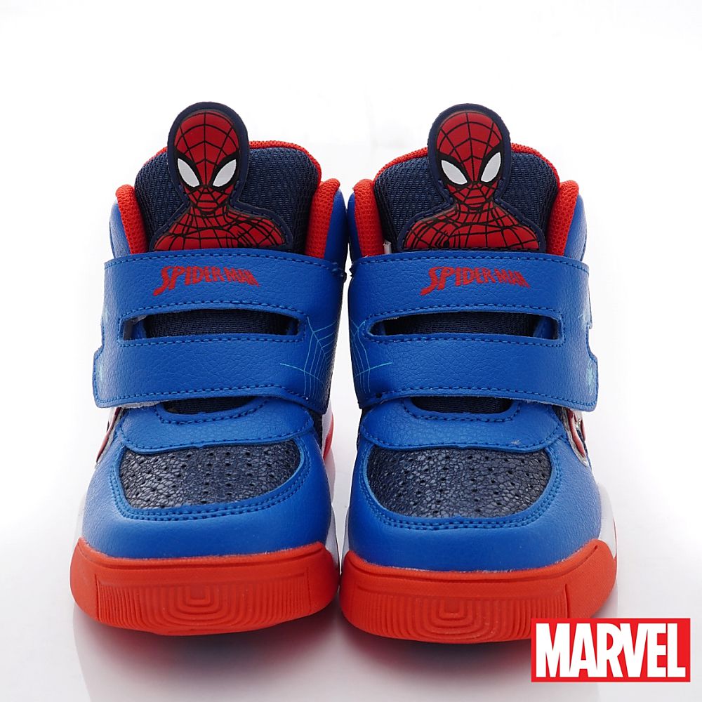 漫威MARVEL - 蜘蛛人高筒休閒鞋(中小童段)-運動鞋-藍