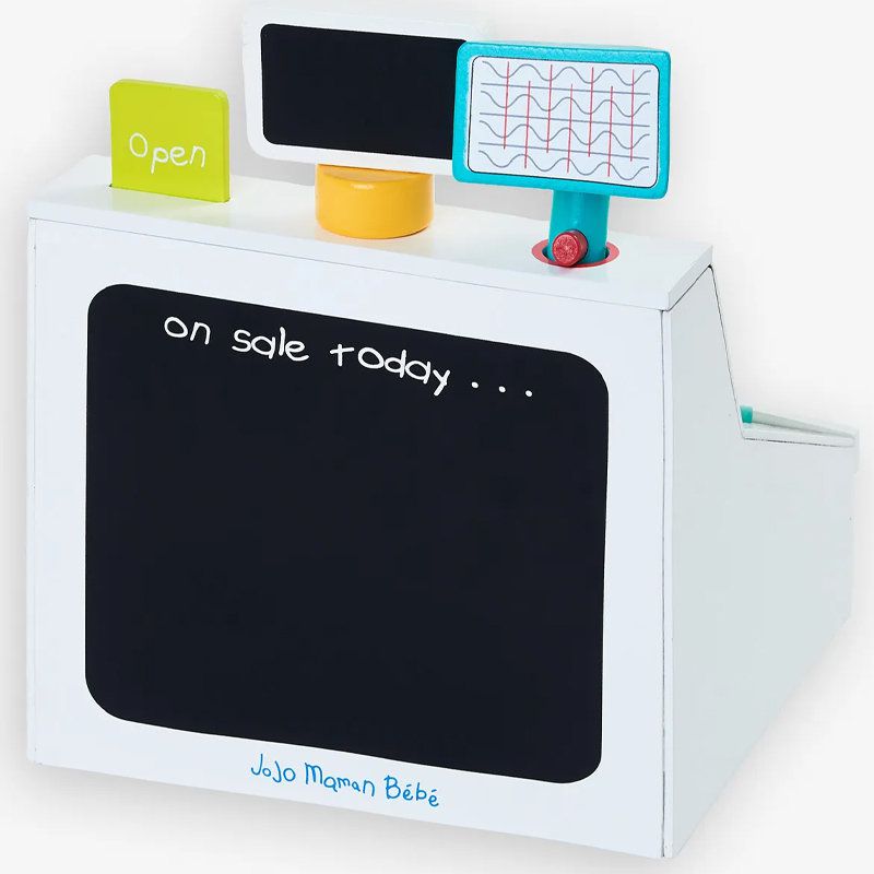 英國 JoJo Maman BeBe - 家家酒/角色扮演玩具_實木系列-收銀機