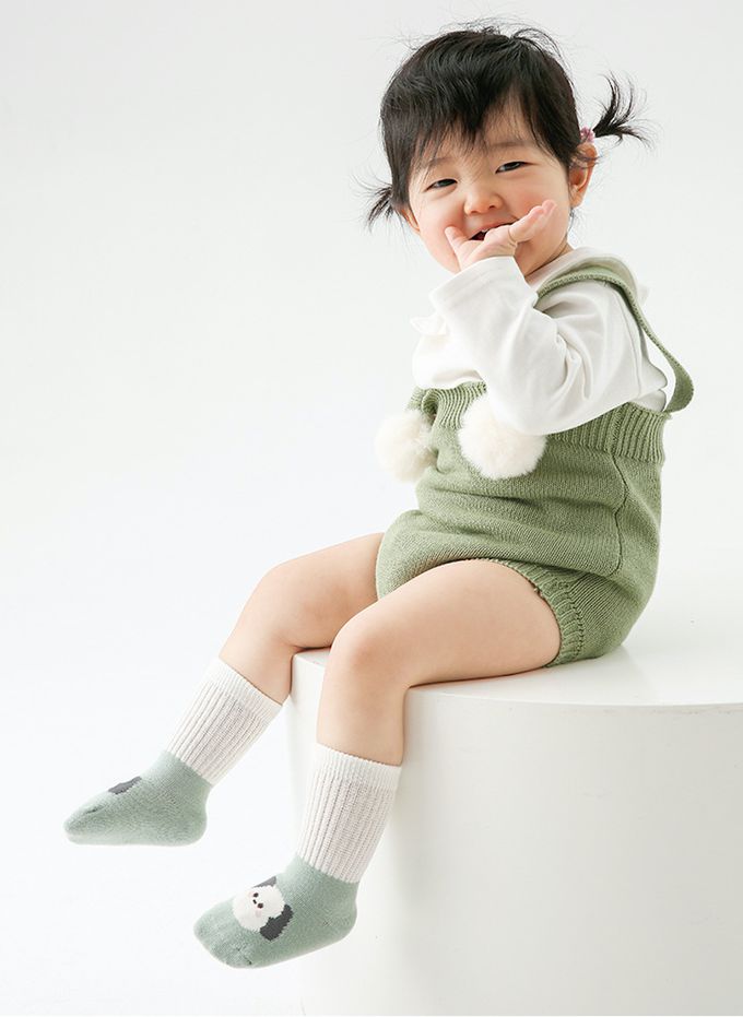 森林派對透氣長筒棉襪 (腳長 9cm 起)