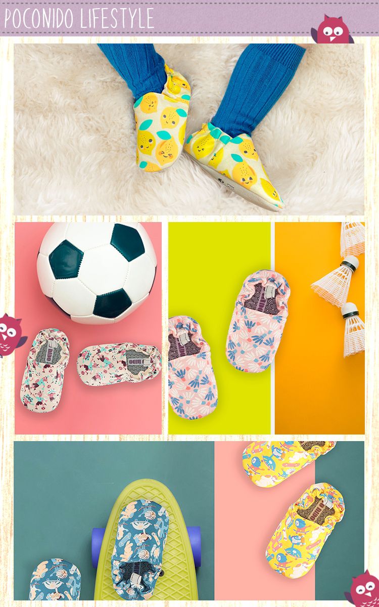 英國 POCO NIDO - 手工學步鞋-躍動羽球_粉色旋風