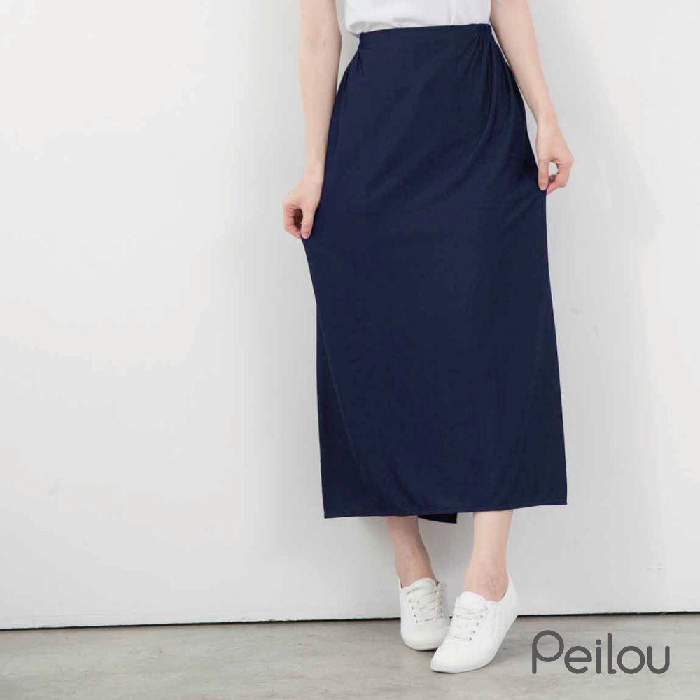 3M防曬遮陽裙-素色-丈青 (FREE SIZE)