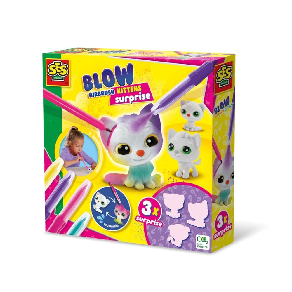 神奇吹畫筆 – 幫貓咪設計造型