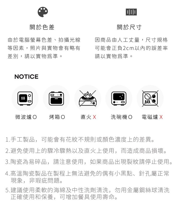 韓國 SSUEIM - RAUM系列陶瓷碗盤5件組