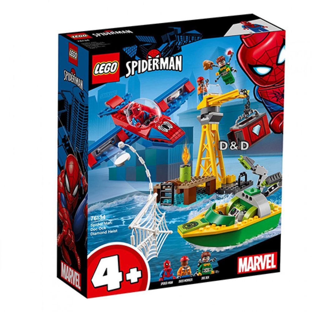 樂高 SUPER HEROES 超級英雄系列 - Spider-Man: Dock Ock Diamond Heist 76134-150pcs