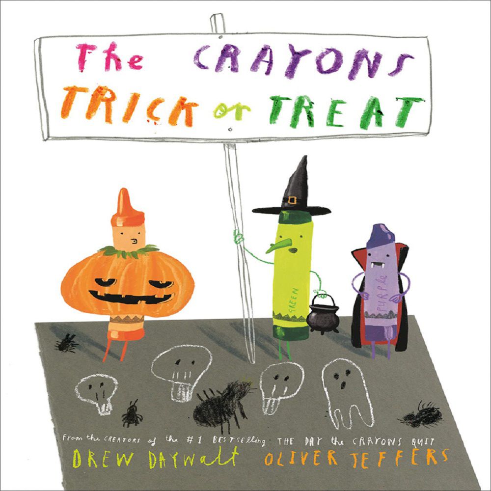 THE CRAYONS TRICK OR TREAT/精裝繪本-精裝