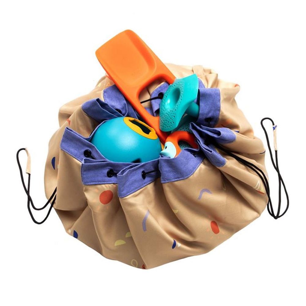 比利時 Play & Go - 玩具整理袋-海邊戲水趣 (防水)-展開直徑140cm/重量850g