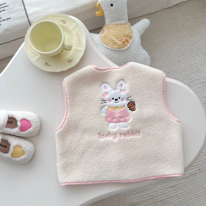 羔羊絨可愛動物保暖舒適小背心