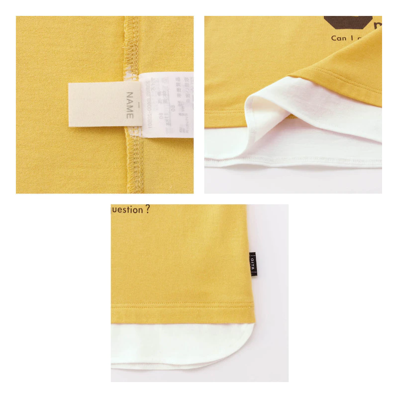 日本千趣會 - GITA 天竺棉印花短T-鬥牛犬散步-杏