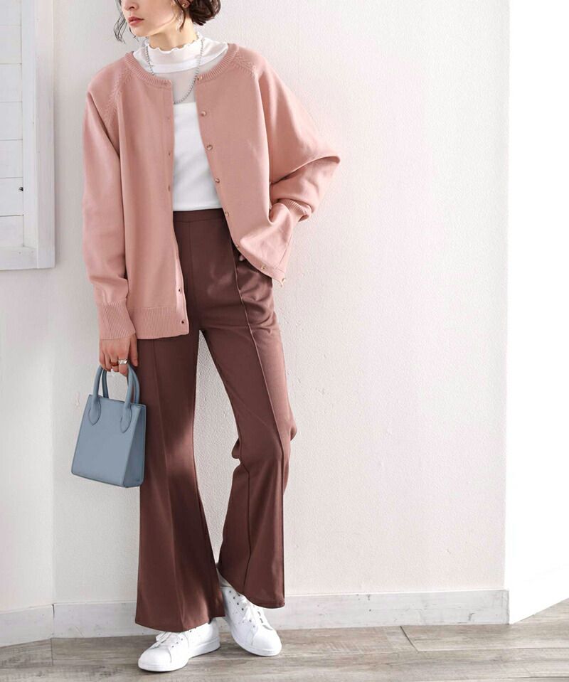 日本 Classical Elf - [必收款] 2WAY輕量百搭薄針織外套-果綠