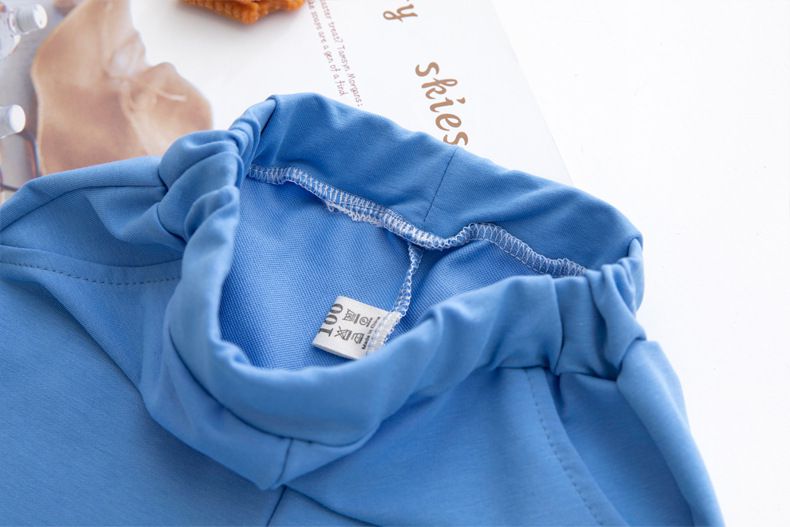 FANMOU - 奧爾棉腰鬆緊運動短褲-飛機-藍色